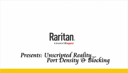 Port Density &amp;amp; Blocking in KVM-Over-IP with Raritan® a Brand of Legrand®